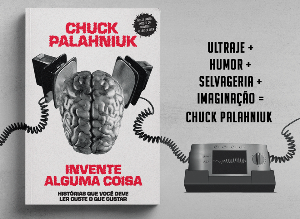 Kit com 3 Livros - Chuck Palahniuk: Clube da Luta + Invente alguma coi -  Aquarela Livros